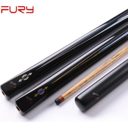 Fury Snooker Cue TS Series One Pieces 3/4 Pieces cue 10mm Kamui Tip 145cm Length Professional Ashwood Shaft with Extension