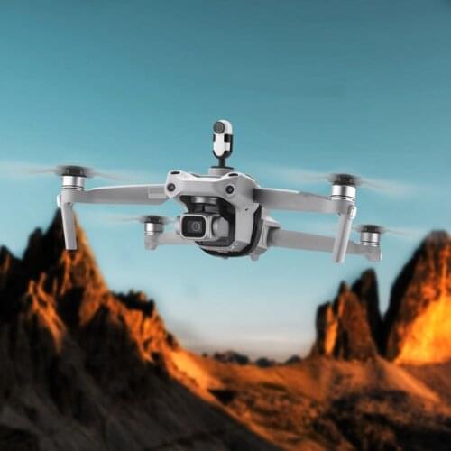 Top Extension Kit Camera Fill Light Bracket Mount Holder Compatible with Mavic Air 2S/Insta 360 Go 2/Hero Action Cameras