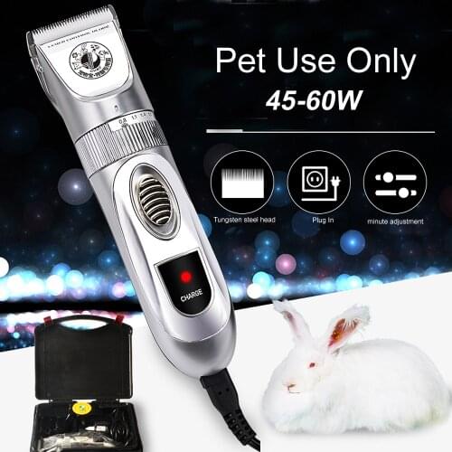 High Power 45-60W Dog Hair Trimmer Pet Cat Rabbits Horse Animal Hair Clipper Shaver Dog Razor Grooming Trimmer Cutting Machine