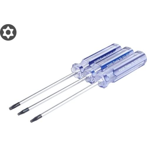 Repair Tool Kit Precision Magnetic Screw Driver Torx T8 T9 T10 Screwdriver for XBOX Game Machine Phone 3pcs/set