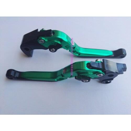 New For Suzuki GSX-R1000 Gixxer GSXR1000 GSXR 1000 2007 2008 motorcycle motorbike Foldable Extendable brake&Clutch Levers Green