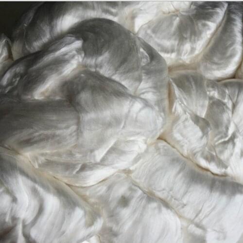 Wholesale Natural Silk Roving 100% Silk Top Fiber High Quality for Scarf 500g 4Pcs/Lot
