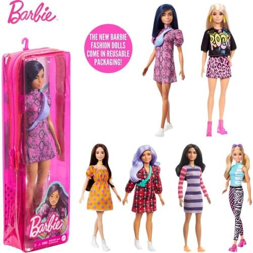 Original Barbie Dolls Fashionistas Barbie Doll Clothes Accessories Barbie Collector Girls Toys Kids for Gift Free Shipping Items