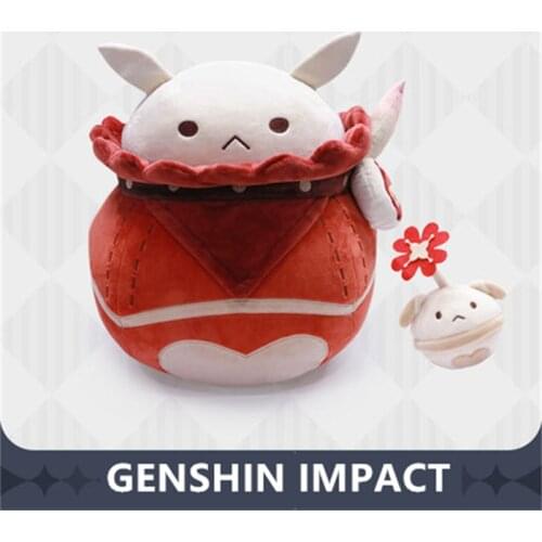 Pre-sale: Anime Game Genshin Impact KLEE Jump Jump Bomb,Plush Doll Pillow.MIHOYO Official Authentic,Holiday Birthday Gift
