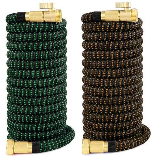 25-100FT Garden Water Hose 3/4 Expandable Magic Flexible Garden Hoses High Pressure Washing Hose Pipe Plastic For Watering Lawn
