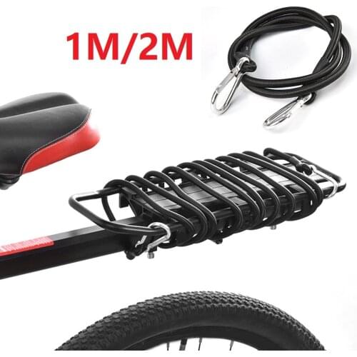 1M/2M Motorcycle Helmet Straps Motorcycle Accessories Hooks Luggage Retractable Elastic Helmet Luggage Net