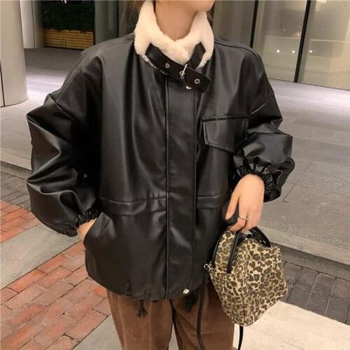 Женские черные куртки Rimocy China At AliExpress