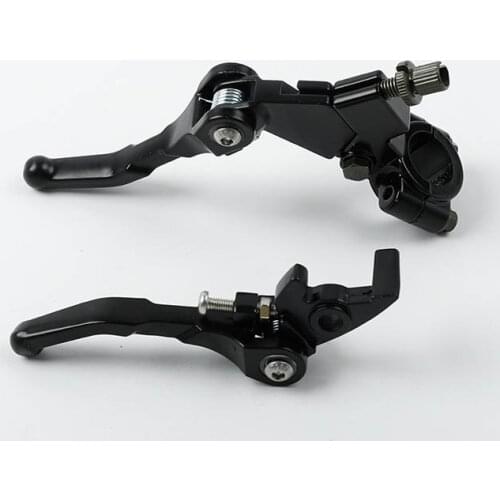 Pit Dirt Bikes parts most Aluminum Alloy Folding black or silver Clutch lever Brake Lever Fit for CRF KLX Pit Pro Xmotos BSEKAYO
