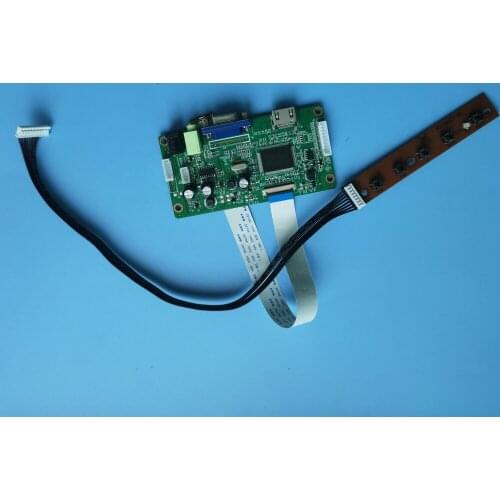 For NT156WHM-N34 Controller 15.6" board EDP LED monitor KIT VGA HDMI DIY 40Pin 1366X768 LCD DRIVER SCREEN display