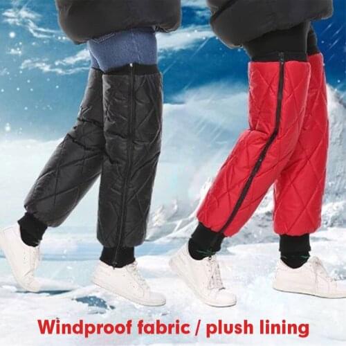 1Pair 2021 New Styling Winter Styling Knee Pads Warm Windproof Waterproof Knee Sleeves Braces Protective Gear Knee Guard Protect