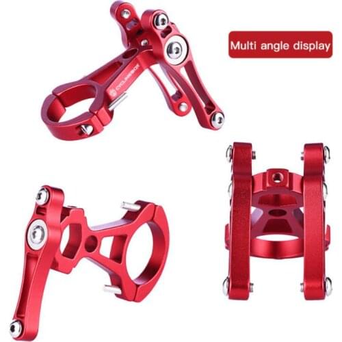 Bicycle Bottle Cage Adapter MTB Bike Water Bottle Clamp Cage Frame Fixing Clip Handlebar Bracket Water Bottle Installation Tool