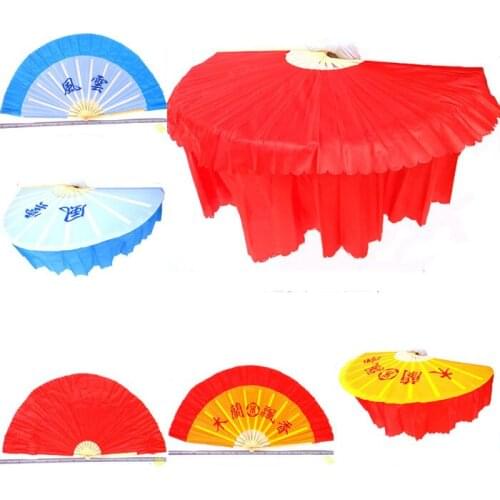 Large Long 47cm 12-Ribs Performance Sports Dancing Fitness Long Bamboo Fan