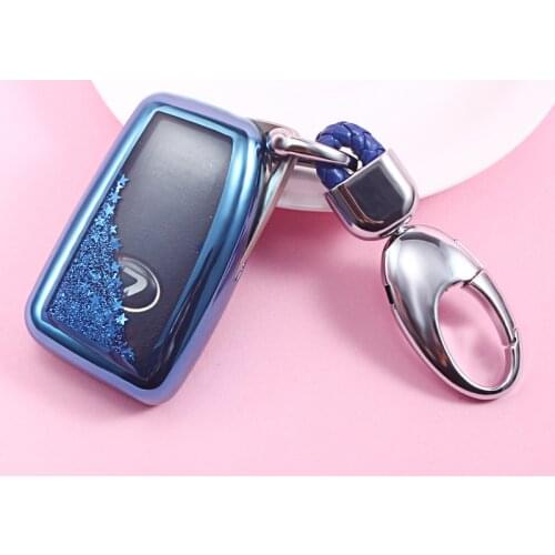 Quicksand TPU Car Key Cover Case For Lexus NX GS RX IS ES GX LX RC 200 250 350 LS 450H 300H Key Case keychain key Accessories