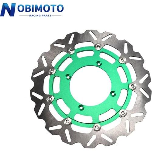 Motorcycle Floating Brake Disc Outer Diameter 320mm Rotor Brake Disk Fitment For KAWASAKI KXF250/450 06-19 Stainless Steel