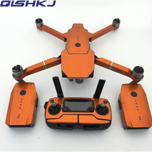 1set Fluorescence Remote Control Body Arm Full Set sticker Waterproof Cool Sticker for DJI Mavic Pro/platinum Drone Accessories