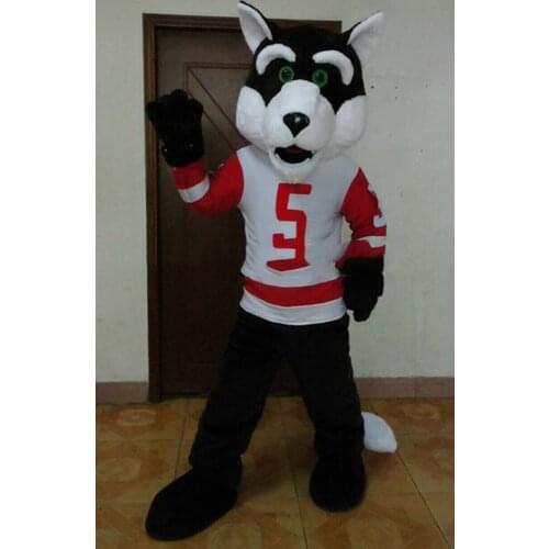 Wolf Mascot Costume Suits Cosplay Party Game Dress Outfits Halloween Xmas Adults