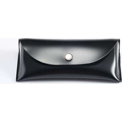 Leather Black Cover Sunglasses Case For Women Glasses Box With fashion Eyewear Cases Eyewear Accessories High Quality Soft Case