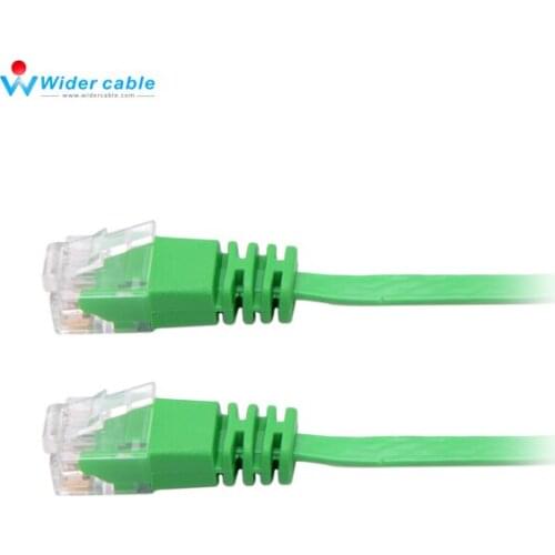 Best Price 1M Network Cable Ethernet Cable Cat6 RJ45 Thin High Speed Flat UTP Twisted Pair Internet Lan