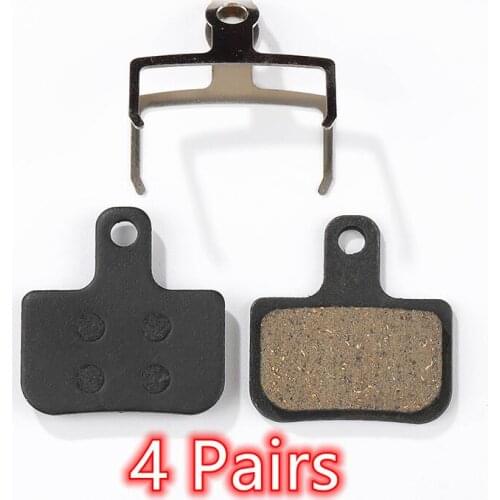 4 Pairs Set Resin MTB Bicycle Disc Brake Pads For AVID Elixir & DB SRAM LEVEL TL & T / SRAM Force eTap AXS Cycling Bike Pads