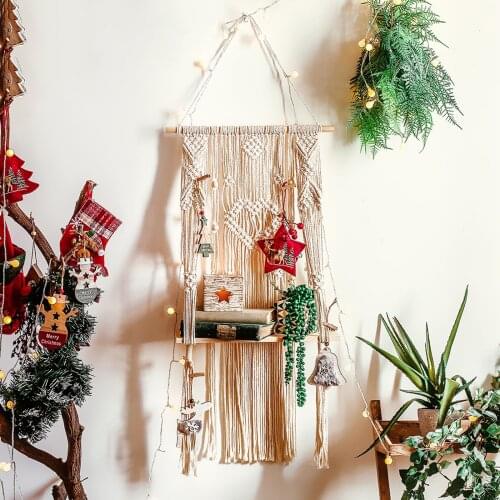 Macrame Wall Hanging Tapestry Large Bohemian Wall Decoration for Wedding Backdrop Bedroom Living Room Gallery Baby Nursery