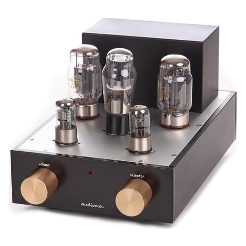 KT88+5U4G+6J4P single-ended tube power amplifier, purely manual scaffolding, output power: 10W×2, frequency response: 20Hz-20kHz