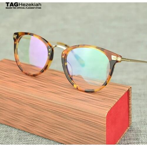 Retro Optical Eyeglasses Frame round glasses nerd Men Women myopia Computer 2017 Brand Spectacle Frame oculos de grau reading