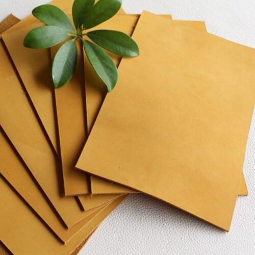 The first layer of leather material scrub yellow Imported Leather Handmade Idy leather leather thick 2~2.5 mm TN leather