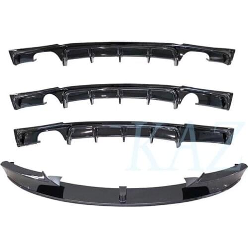 Suitable For 3 w Series F30f35 Modified Pp Carbon Fiber Mp Front Shovel Rear Tail Lip Exhaust Double Four Outlet