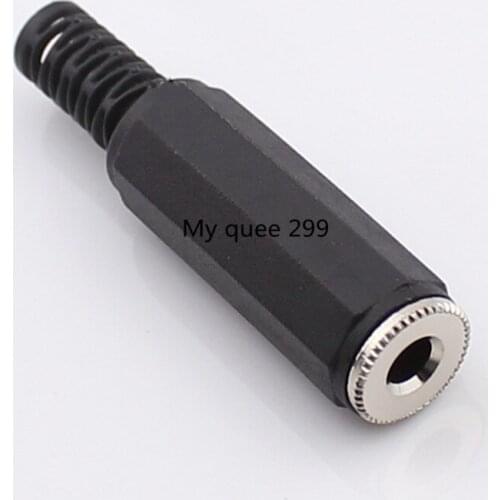 The headphone connector is connected to the connector