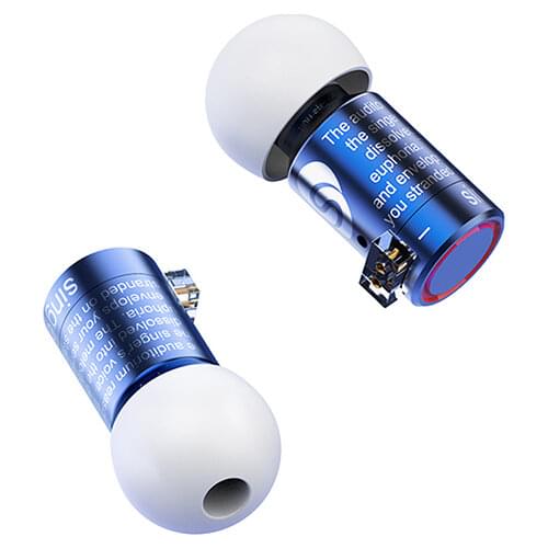 Shuoer Singer | 8mm dynamic magnetostatic driver hybrid IEM headphones with tuning nozzle and 4N copper 2.5mm balanced cable