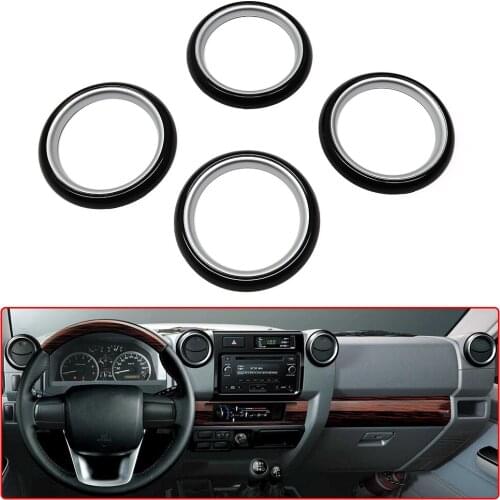 Air Vent Outlet Ring For Toyota Land Cruiser FJ70 FJ71 FJ76 FJ77 FJ78 FJ79 Car Accessories