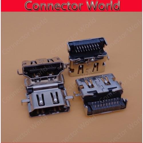 10-100pcs Female Jack HDMI-compatible PCB Socket Connector / 19P Port for Asus Lenovo HP Samsung Etc Laptop Motherboard
