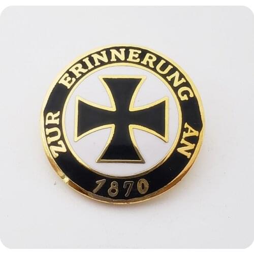 1870 German Pins & badge