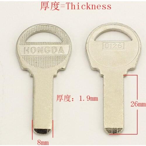 B104 House Home Door Key blanks Locksmith Supplies Blank Keys 15 pieces/lot