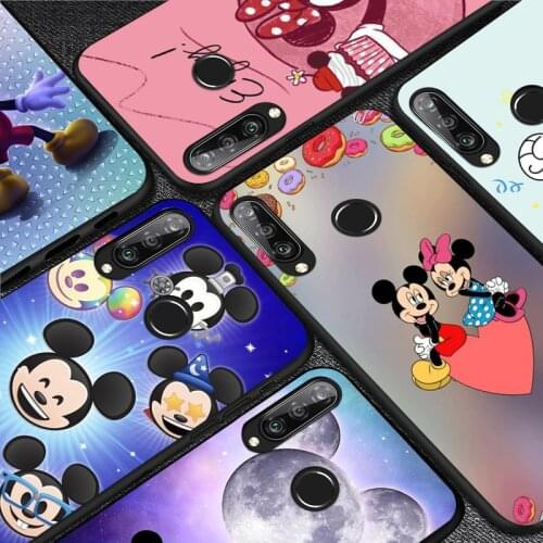 Mickey Mouse Smart Soft TPU For Huawei Y9S Y6S Y8S Y9A Y7A Y8P Y7P Y5P Y6P Y7 Y6 Y5 Pro Prime 2020 2019 2018 Phone Case