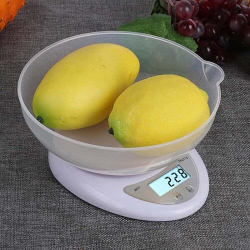 Digital kitchen scale electronic 5000g/1g 5kg kitchen scales Food Diet Postal Kitchen Digital Scale balance weight weighting LED