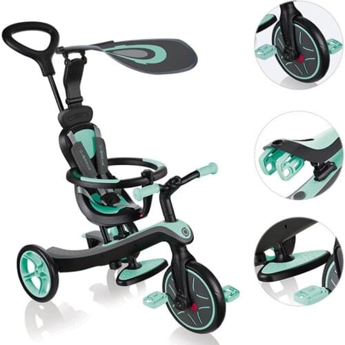 Baby Stroller Childrens Tricycle 1-3 Years Old Baby Three-wheel Stroller Multifunctional Baby Stroller Artifact Hot Sale