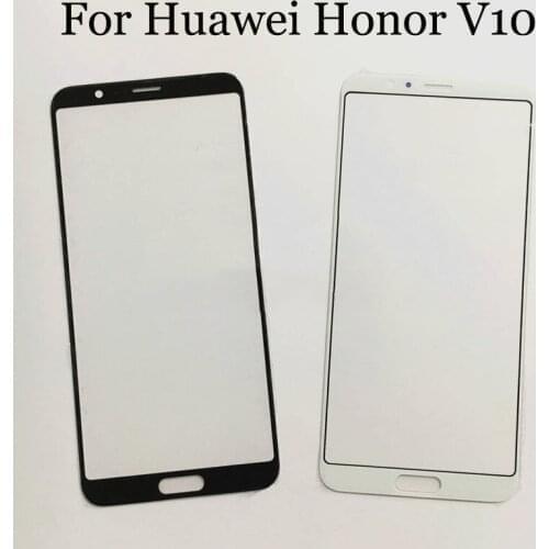 For Huawei Honor V10 Touch screen For Huawei Honor V 10 BKL-AL20 Front Outer touch Glass Top Lens Panel (No Digitizer)