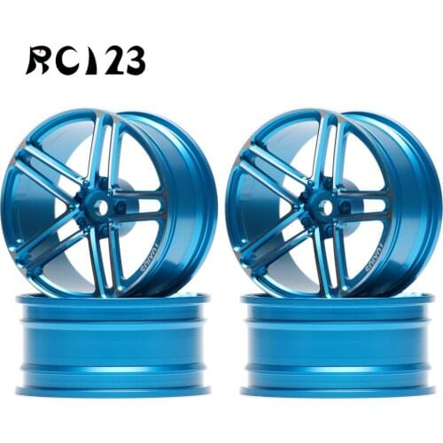4P Aluminum 5 Spoke AMG Wheels Rims RC 1/10 On-Road Drift HSP Tamiya Traxxas HSP Tamiya HPI Kyosho RedCat SAKURA NEW ENRON