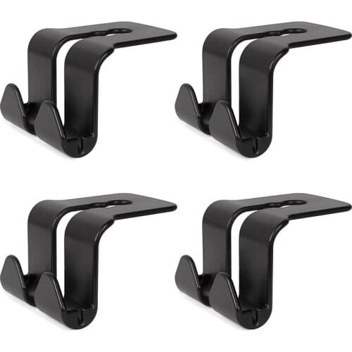 Headrest Hooks for Car, Car Seat Hooks, Purse Hooks for Car Handbag Clothes Coats Grocery Bags Universal
