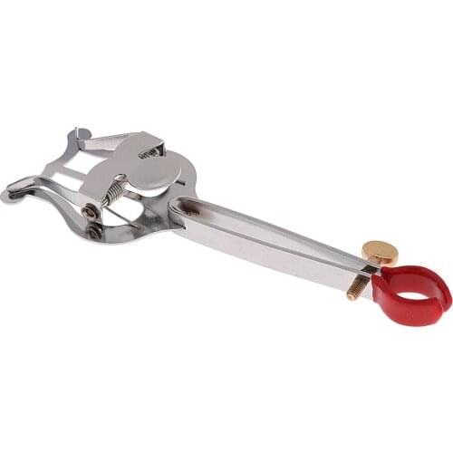 Metal Trumpet Marching Lyre Clamp-on Sheet Music Clip Holder Stand