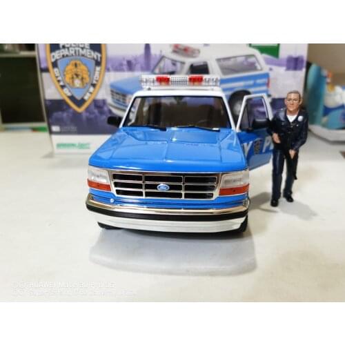 Greenlight 1:18 1992 FORD MUSTANG New York POLICE NYPD Collect die-casting alloy car models