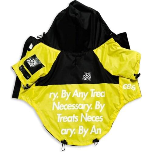 Fashion French Bulldog Raincoat Waterproof Dog Clothes for Medium Large Dogs Costumes Pug Windbreaker Dogs Pets Clothing A115