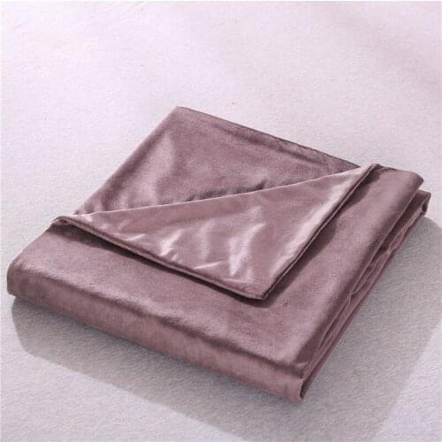 Duvet Cover Decompression Blanket Quilt Bedding Covers Solid Color Spring Autumn Home Warm Soft Comfortable Quilt Cover