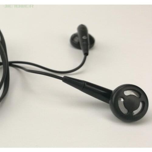 Promotion item earphone Widely use in hospital,fitness center,hotel,travelling bus,school 1.2 M BLACK earphone 100pcs/lot
