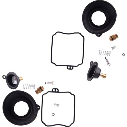 Carburetor Repair Kit Plunger Valve Diaphragm fit for Yamaha XVS650 V-STAR 1998 1999-2008 2009 2010 2011 2012 2013 2014 2015