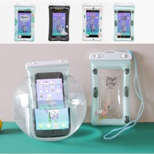 Waterproof Underwater PVC Package Pouch Diving Bags For iPhone Outdoor Mobile Phone Pocket Case For Samsung Xiaomi HTC Huawei U3