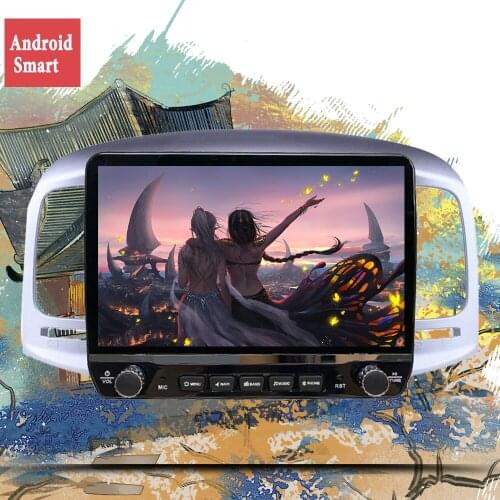 10.1' IPS Android 10.0 Car Radio For Hyundai Accent 2006 2007 2008-2011 Navigation GPS Multimedia Video Player Wifi BT Stereo