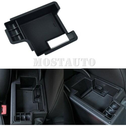 For Skoda Octavia MK3 A7 2014-2019 Armrest Box Storage Organizer Case Tray Container 1pcs Car Accessories Interior Car Decor