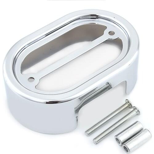 Motorcycle Chrome Drag Regulator Cover For Harley 2001-2006 Softail Springer FXST FLST FXSTD Heritage Classic Front Spoiler Part